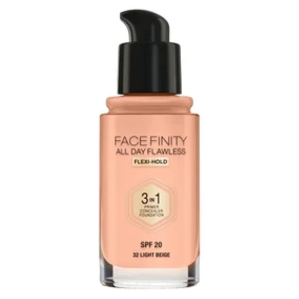 Max Factor Facefinity All Day Flawless 3 in 1 30 ml Likit Fondöten - Görsel 5