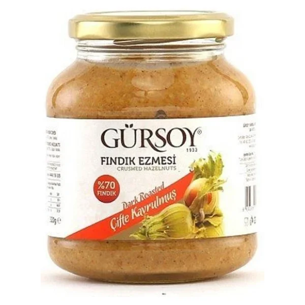 Gürsoy Çifte Kavrulmuş Fındık Ezmesi 320 gr - Görsel 8