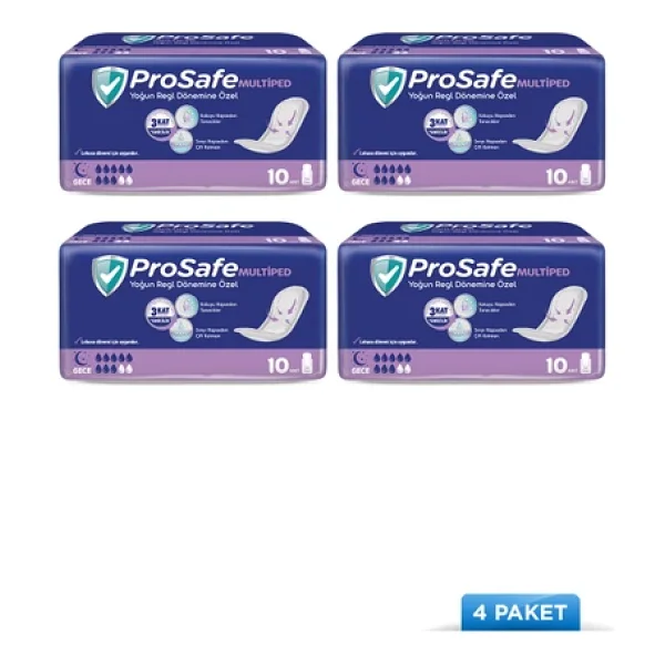Prosafe Multiped Gece 8 Damla 10'lu 4 Adet Mesane Pedi - Görsel 6
