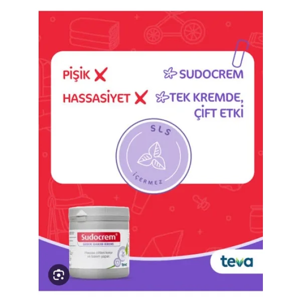 Sudocrem Cilt Bebek Bakım - Pişik Kremi 22GR (9 Lu Set) (Seyahat Boy) - Görsel 8
