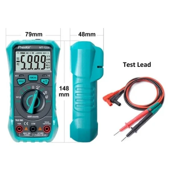 Proskit MT-1236 Dijital Multimetre - Görsel 5