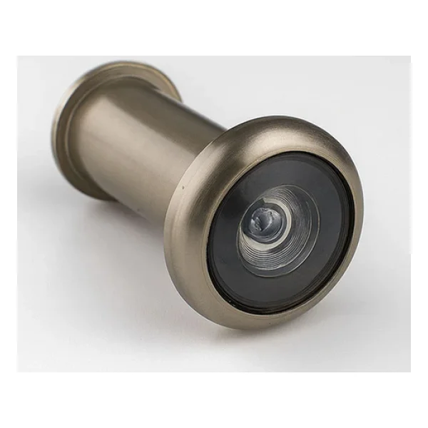 Kapı Dürbünü Kısa 35-60 Mm 14 Mm Delik Çapı Güvenlik Gözetleme Aparatı Metal Gövde Saten Renk - Görsel 4