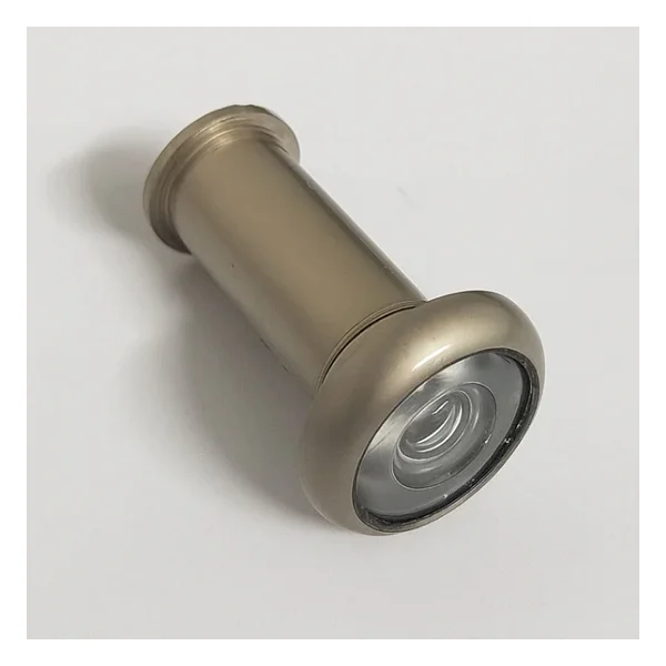 Kapı Dürbünü Kısa 35-60 Mm 14 Mm Delik Çapı Güvenlik Gözetleme Aparatı Metal Gövde Saten Renk - Görsel 3