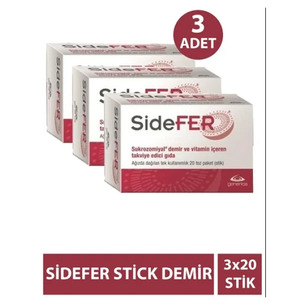 SideFER 20 Stick 3'lü - Görsel 5