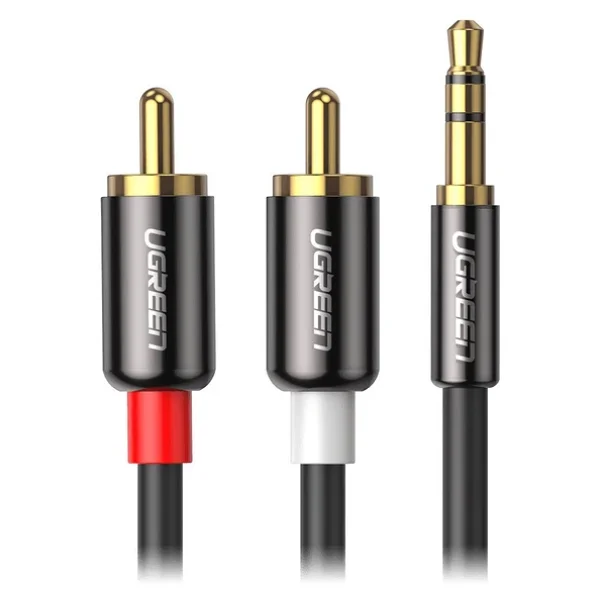 Ugreen 10591 5 m RCA to 3.5mm Aux Ses Kablosu - Görsel 2