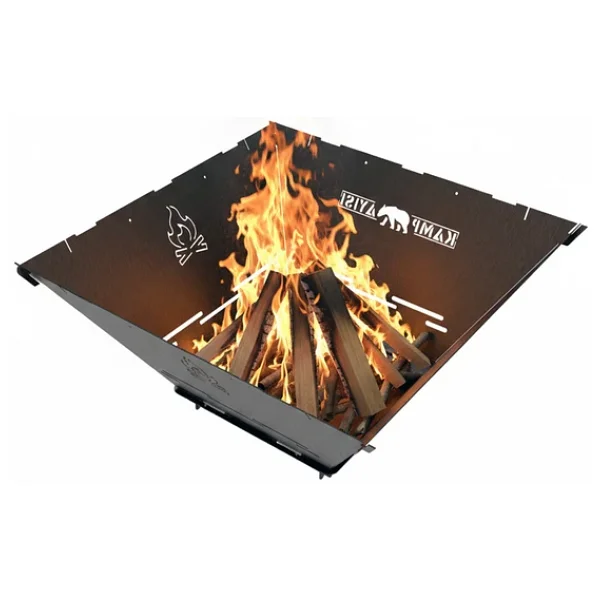 Kamp Ayısı FirenestTM: Basic Taşınabilir Ateş Çukuru - 3Mm Karbon Çelik, Çantalı - Görsel 6