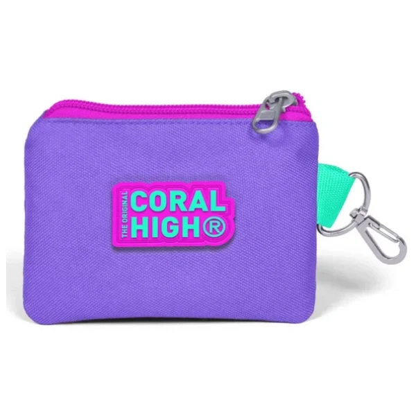 Coral High Mor Pembe Unicorn ve Prenses Bozuk Para Çantası - Kız Çocuk - Görsel 3
