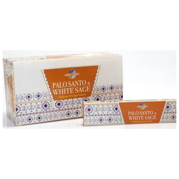 Hem Sacred Elements Palo Santo Whıte Sage Masala 15 Gr Tütsü - Görsel 4