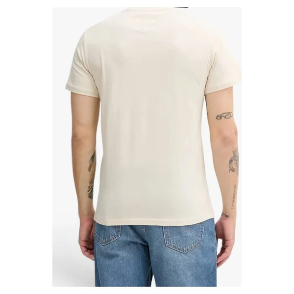 Tommy Hilfiger Jeans Slim Linear Chest DM0DM21780 Kısa Kollu Bisiklet Yaka Erkek Tişört - Görsel 2