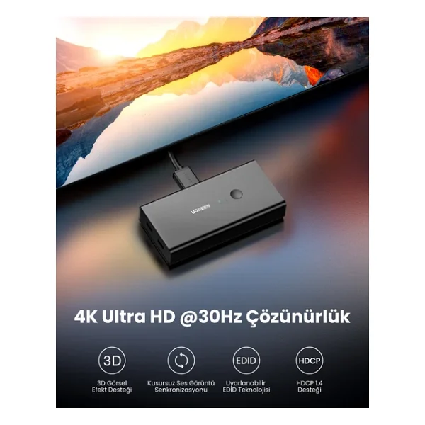 Ugreen 50744 KVM Switch - Görsel 5