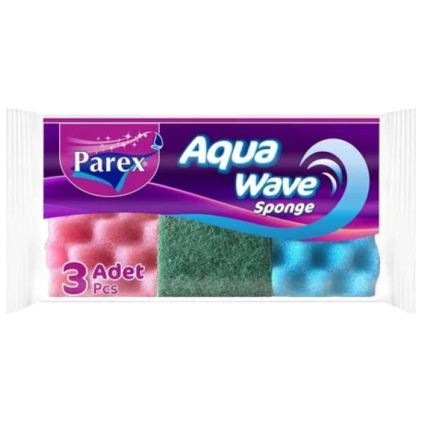 Parex Aquawave Bulaşık Süngeri 3'lü - Görsel 4