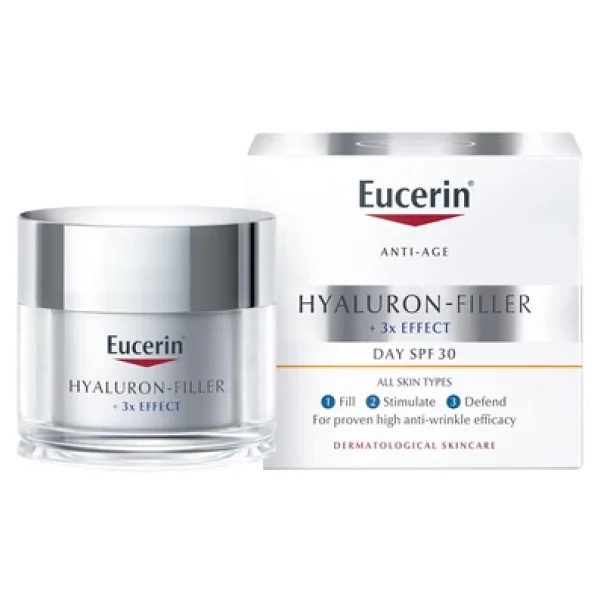 Eucerin Hyaluron-Filler + Elasticity Spf30 50 ml Gündüz Kremi - Görsel 6