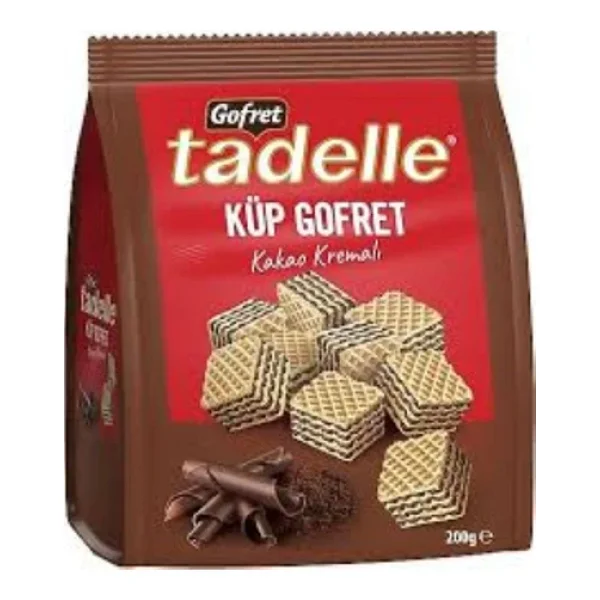Tadelle Kakao Kremalı Küp Gofret 200 gr - Görsel 3