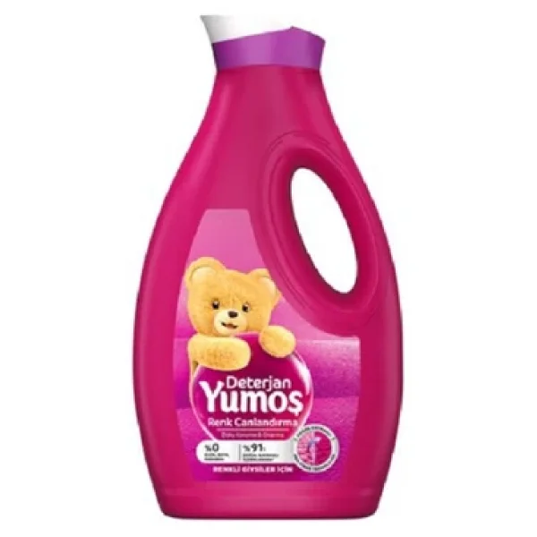 Yumoş Renkli Giysiler için Sıvı Bakım Çamaşır Deterjanı 28 Yıkama 1.69 lt - Görsel 5