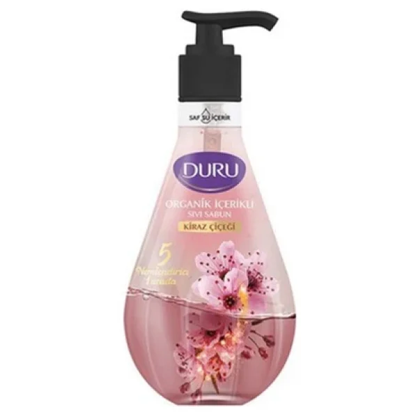 Duru Organik Kiraz Çiçeği Sıvı Sabun 500 ml - Görsel 7