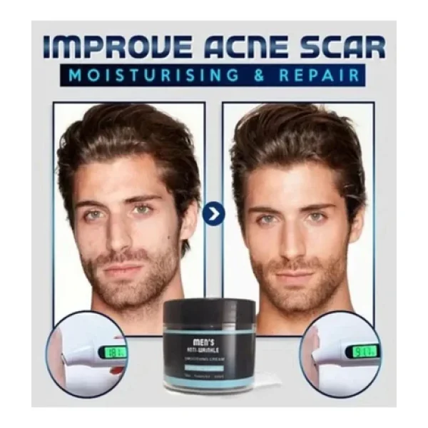 Men's Anti-wrinkle Smoothing Cream Erkek Yaşlanma Kırışıklık Karşıtı Yüz Bakım Kremi 100 Ml - Görsel 5