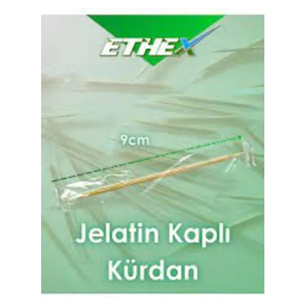 Ethex Jelatinli Bambu Kürdan 1 Paket (500 Adet) - Görsel 3