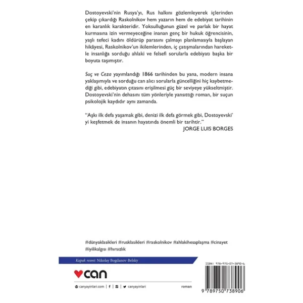 Suç ve Ceza - Fyodor Mihayloviç Dostoyevski Can Yayınları - Görsel 6
