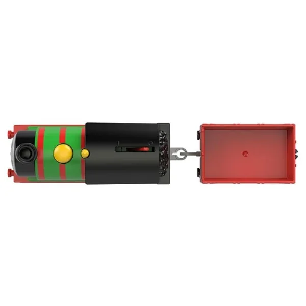 FISHER PRICE Thomas Ve Arkadaşları Motorlu Büyük Trenler Percy Thomas Pilli Motorlu Tren - Görsel 4