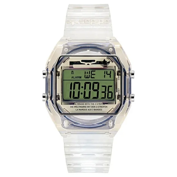 Adidas Digital Two Crystal ADAOST24061 Beyaz Kol Saati - Görsel 4