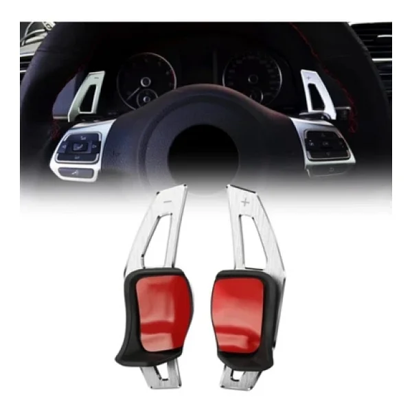 YıldızTuning Vw Golf 6 Mk6 F1 Paddle Shifter Direksiyon Kulakçık Vites - Görsel 2