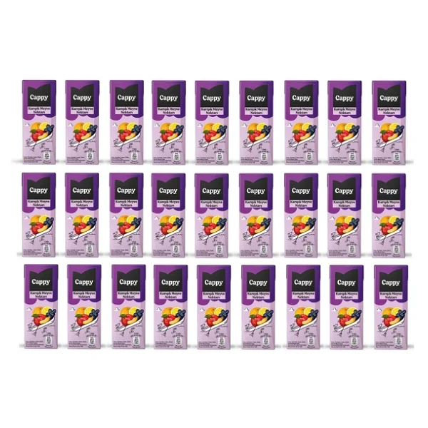Cappy Karışık Meyve Nektarı 27x200 ml - Görsel 5