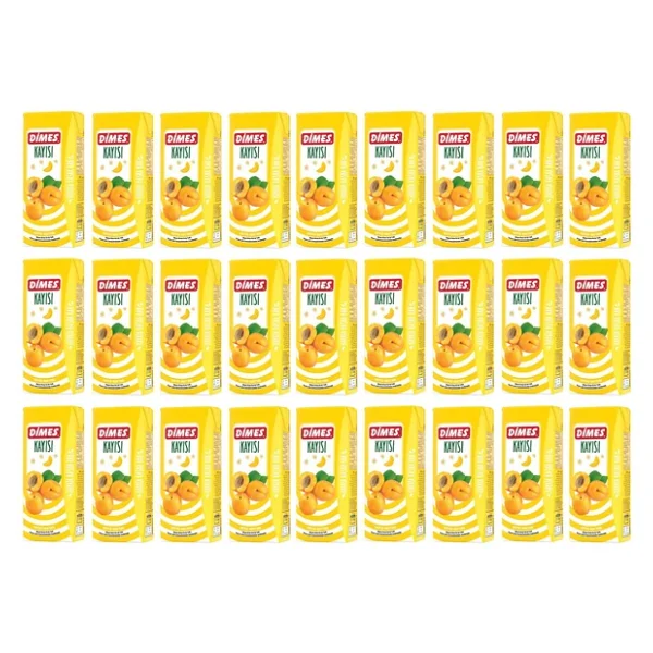 Dimes Kayısı Meyve Suyu 27x200 ml - Görsel 6