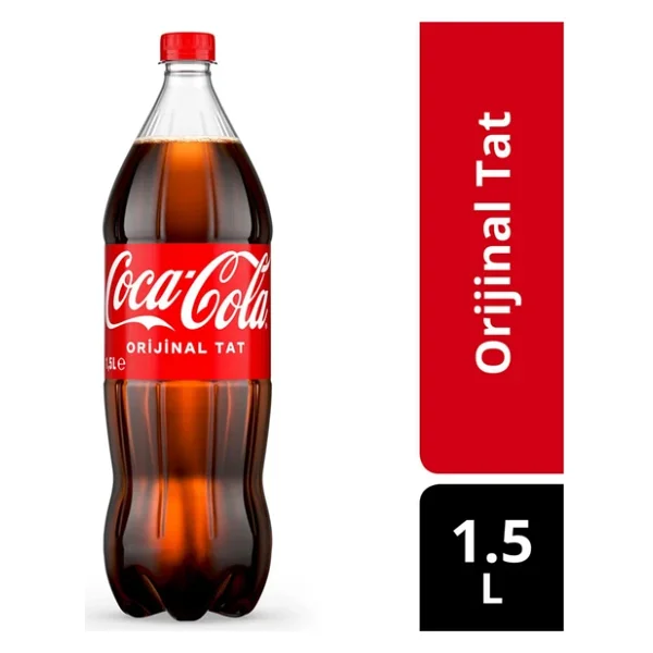 Coca Cola Kola Orijinal Tat 1,5 Lt X 6 Adet - Görsel 2