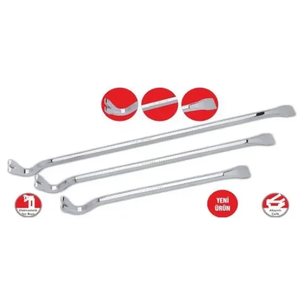 . SK045 Polisajlı Sökü Demiri 75CM, 1500 gr - Görsel 2
