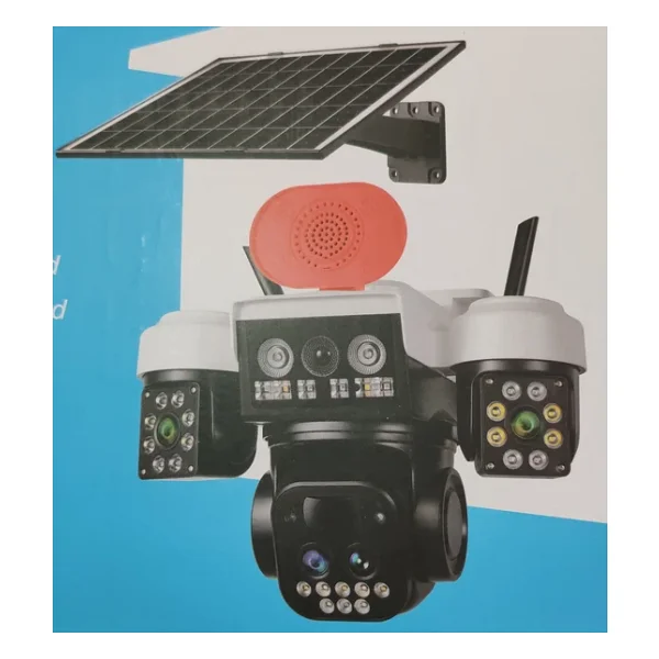 O-Kam 8095 9 MP Solar Gece Görüşlü Wi-Fi IP Güvenlik Kamerası - Görsel 3