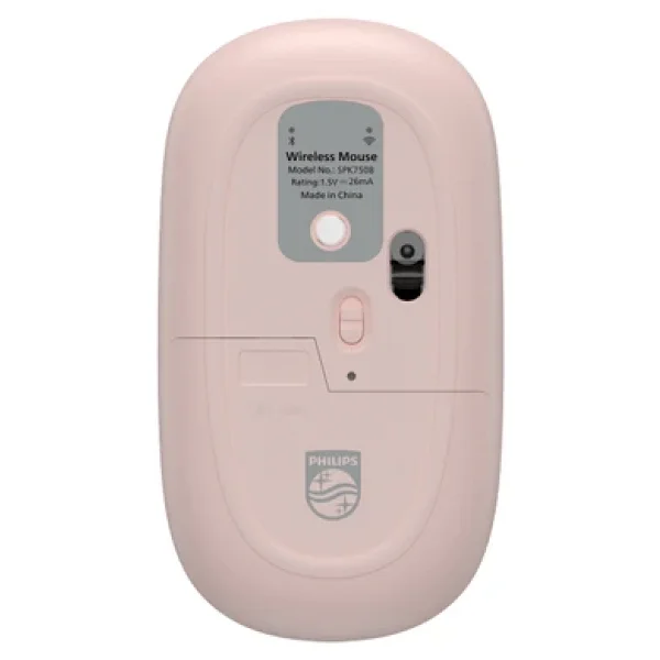 Philips SPK7508 Pembe Optik Kablosuz Mouse - Görsel 6