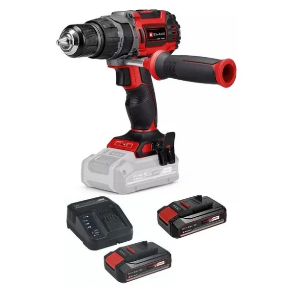 Einhell TP-CD 18/60 Li-i BL Çift Akülü 2.5 Ah Darbeli Matkap - Görsel 3