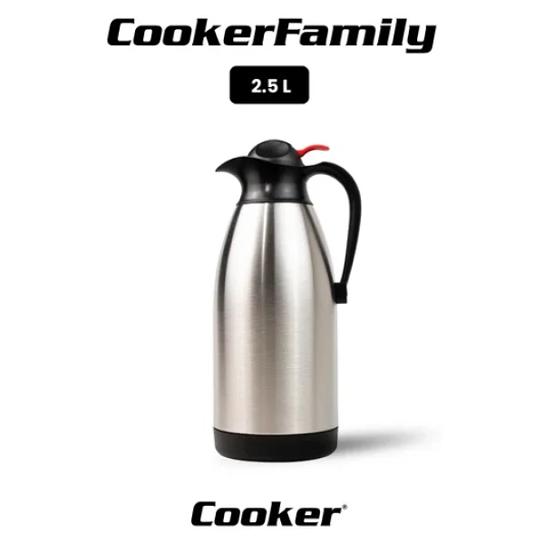 Cooker CKR-2036 2.5 lt Çelik Termos - Görsel 7
