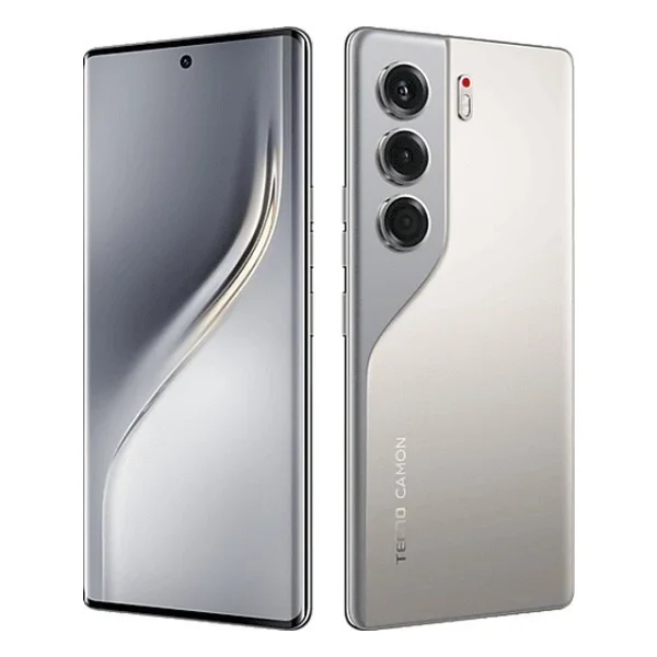 Tecno Camon 40 Pro 256 GB 12 GB Titanyum - Görsel 6