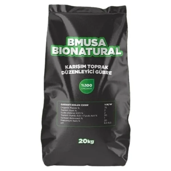 Bmusa Bionatural Karışım Toprak Düzenleyici Gübre 20 Kg. - Görsel 5