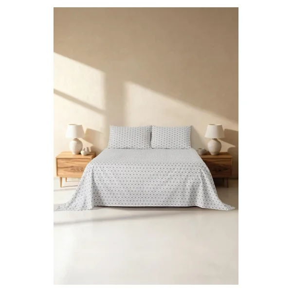 Soley Mix & Match Bloom Tek Kişilik Düz Çarşaf - Görsel 4