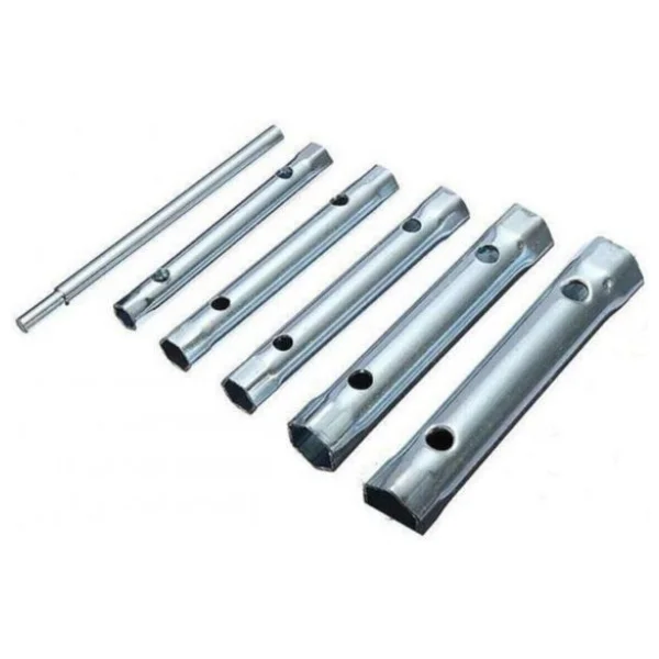6 Parça Kovan Tipi Lokma Anahtarı 8 - 17 mm Arası Anahtar Set - Görsel 3