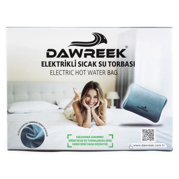 Dawreek Elektrikli Sıcak Su Torbası Blue ET03M - Görsel 2