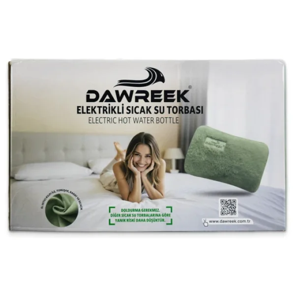 Dawreek Elektrikli Sıcak Su Torbası Green ET01Y - Görsel 5
