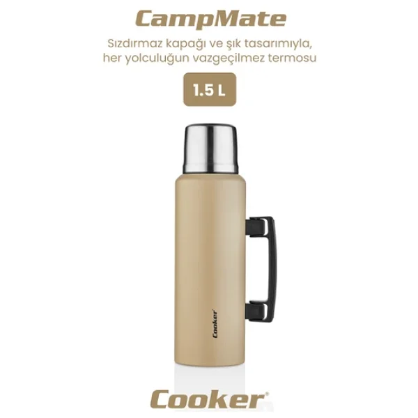 Cooker CKR-2085 1.5 lt Çelik Termos - Görsel 9