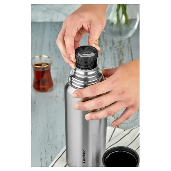 Cooker CKR-2080 1 lt Çelik Termos - Görsel 7