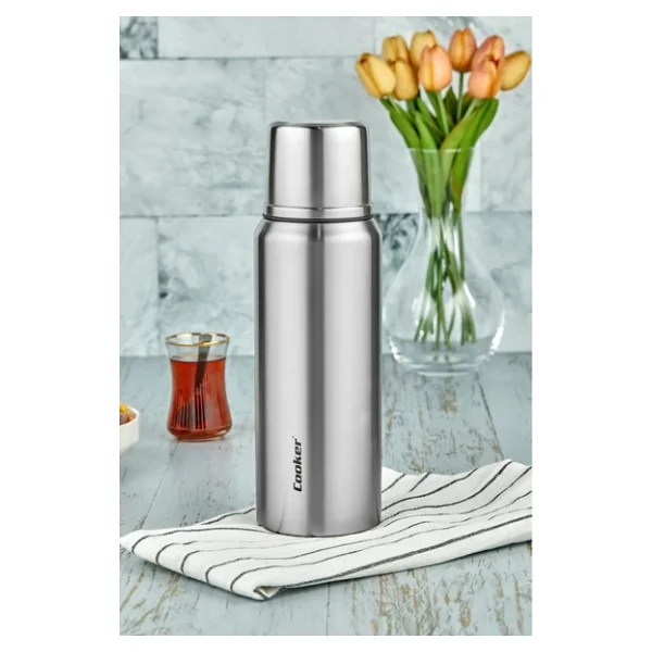 Cooker CKR-2080 1 lt Çelik Termos - Görsel 5