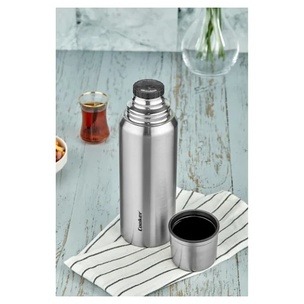Cooker CKR-2080 1 lt Çelik Termos - Görsel 6