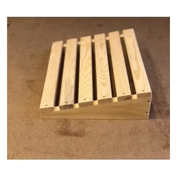 Masa Altı Ayaklık Ahşap Ayak Yükseltici Ayak Standı Masa Doğal Ahşap Ayaklık - Görsel 5