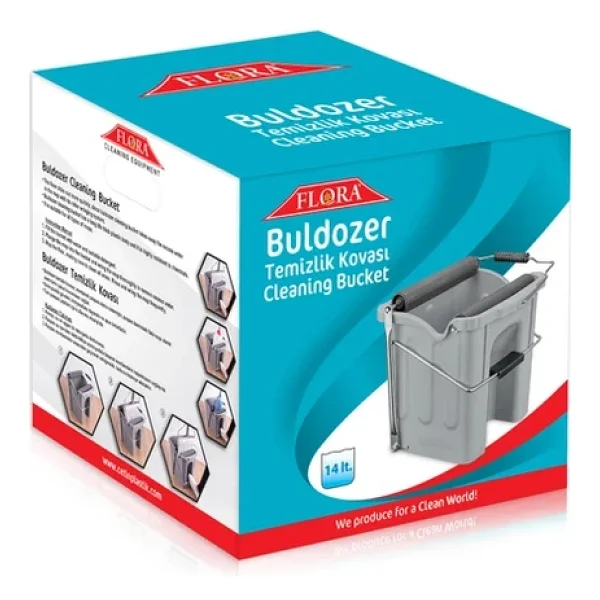 Cey Grup Flora Buldozer Temizlik Kovası 14 L - Görsel 6
