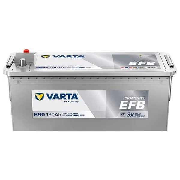 Varta Promotive B90 Start-Stop EFB 12 V 190 Ah 1050 CCA Akü - Görsel 4