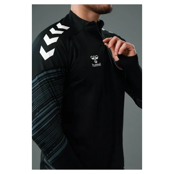 hummel Milli Takım Line Kamp Eşofman Üstü Beyaz - Görsel 5