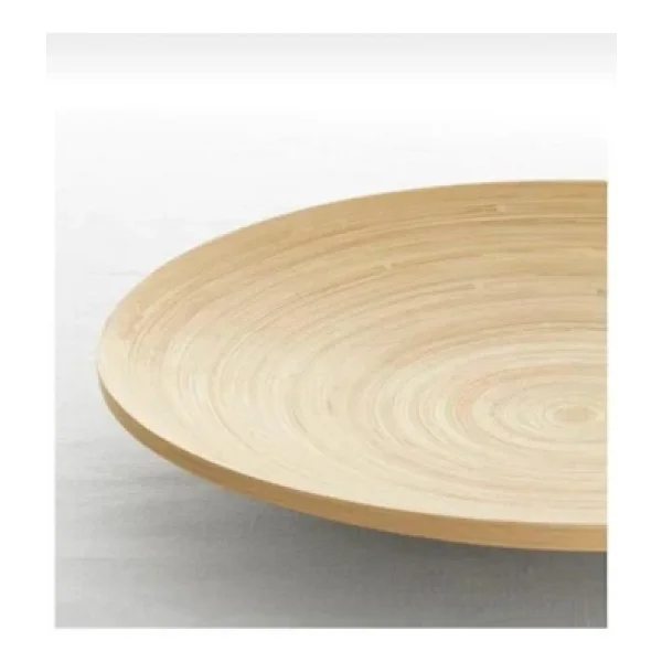 IKEA Hultet dekoratif tabak bambu 30cm - Görsel 4