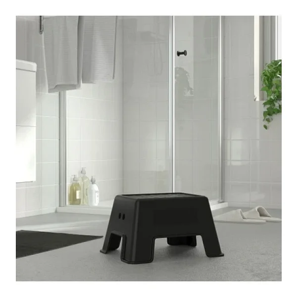 IKEA Tabure Basamak Kaymaz Taban 44x35 Cm Siyah - Görsel 2