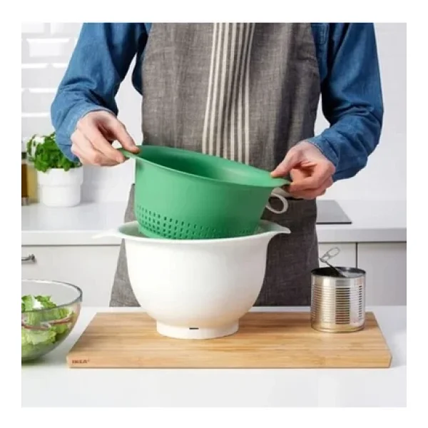 IKEA Uppfylld Plastik Süzgeç 24 cm - Görsel 7